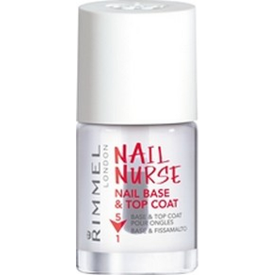 Rimmel London Nail Nurse Nail Base & Top Coat 5v1 lak na nehty 12 ml