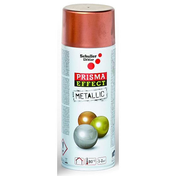 Schuller Eh klar Prisma Color Metallic Effect akrylový sprej 91047 Metalická měděná 400 ml