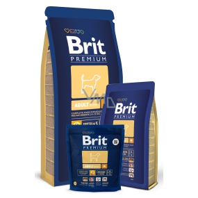 Brit Premium Adult M pro dospělé psy středních plemen 10 - 25kg - 15 kg Kompletní prémiové krmivo