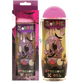 Bohemia Gifts Zombie růžové víčko sprchový gel pro děti 300 ml