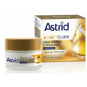 Astrid Beauty Elixir Vyživující noční krém proti vráskám 50 ml