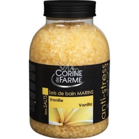Corine de Farme Vanilka sůl do koupele 1,3 kg