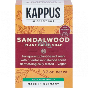 Kappus Sandelholz - Santalové dřevo toaletní mýdlo 100 g