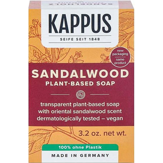 Kappus Sandelholz - Santalové dřevo toaletní mýdlo 100 g