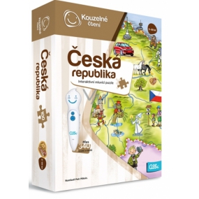 Albi Kouzelné čtení interaktivní mluvící puzzle Česká republika, věk 5+