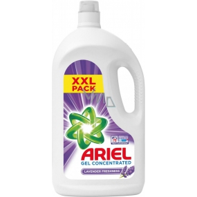 Ariel Lavender Freshness tekutý prací gel pro prádlo bez skvrn 70 dávek 3,85 l