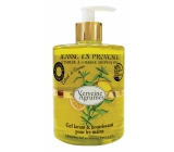 Jeanne en Provence Verveine Agrumes - Verbena a Citrusové plody mycí gel na ruce dávkovač 500 ml