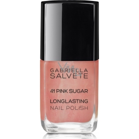 Gabriella Salvete Longlasting Enamel dlouhotrvající lak na nehty s vysokým leskem 41 Pink Sugar 11 ml