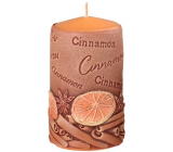 Emocio Skořice Cinnamon vonná svíčka válec 60 x 110 mm
