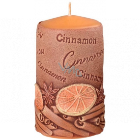 Candles Skořice Cinnamon vonná svíčka válec 60 x 110 mm