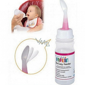 Baby Farlin Kojenecká láhev se lžičkou 180 ml