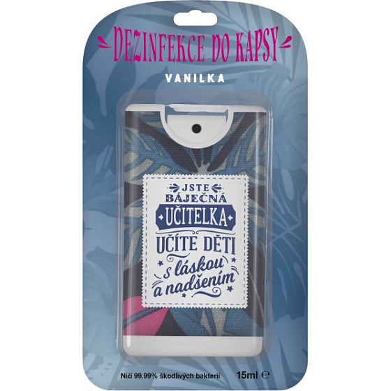 Albi Dezinfekce do kapsy s vůní vanilky Učitelka 15 ml