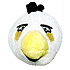 Angry Birds plyšová násadka na tužku/prstová hračka Bílá 5 cm 1 kus