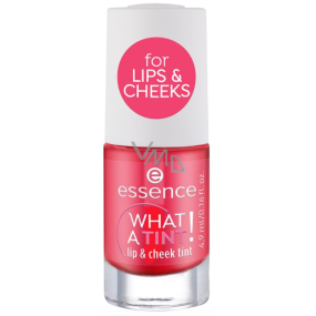Essence What a tint! barva na rty a tváře 02 Coral Sunset 4,9 ml