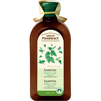 Green Pharmacy šampon pro normální vlasy s kopřivou a lopuchem, 350 ml