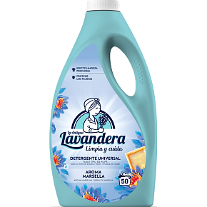 Lavandera marseilské mýdlo prací gel 2,5 l, 50 dávek