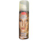 Zo Cool Glitter Sprej glitry na vlasy a tělo Gold 125 ml