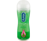 Durex 2v1 Massage Lube Aloe Vera intimní masážní a lubrikační gel 200 ml