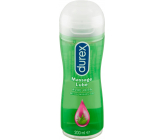 Durex 2v1 Massage Lube Aloe Vera intimní masážní a lubrikační gel 200 ml