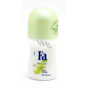 Fa Rice Dry kuličkový deodorant roll-on pro ženy 50 ml