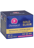 Dermacol Gold Elixir SPF10 Omlazující kaviárový denní krém 50 ml