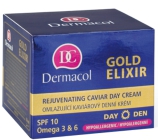 Dermacol Gold Elixir SPF10 Omlazující kaviárový denní krém 50 ml