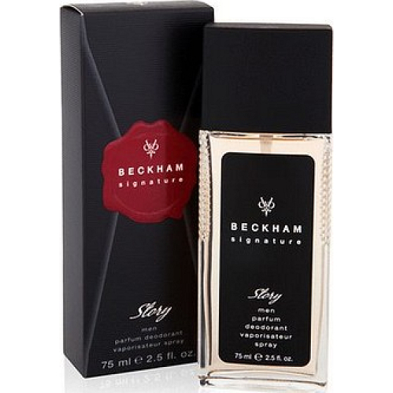 David Beckham Signature Story Men parfémovaný deodorant sklo pro muže 75 ml