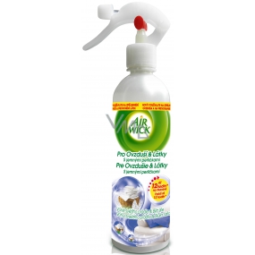 Air Wick Aqua Svěží prádlo & Bílá lilie tekutý osvěžovač vzduchu 345 ml