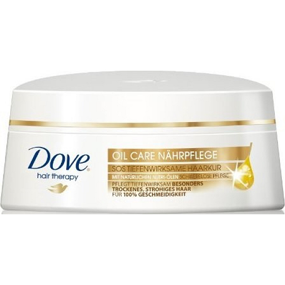 Dove Hair Therapy Nourishing Oil Care s vyživujícím olejem maska 200 ml