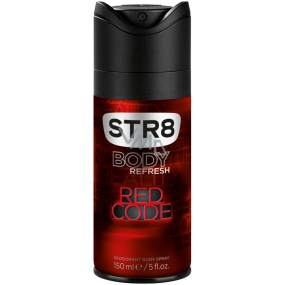 Str8 Red Code deodorant sprej pro muže 150 ml
