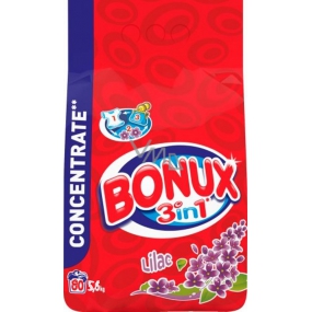 Bonux Lilac 3v1 prací prášek 80 dávek 6 kg