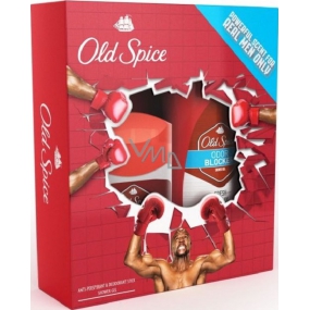Old Spice Odor Blocker antiperspirant sprej pro muže 125 ml + sprchový gel 250 ml, kosmetická sada