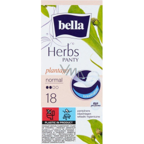 Bella Herbs Plantago hygienické slipové vložky 18 kusů