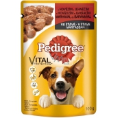 Pedigree Vital Protection s hovězím a jehněčím masem ve šťávě kapsička 100 g