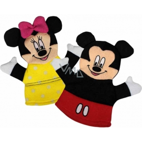 Disney Mickey Mouse & Minnie mycí žínka pro děti 22 x 21,3 x 1,5 cm 1 kus