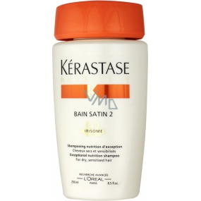 Kérastase Nutritive Bain Satin 2 Irisome šamponová lázeň pro suché a zcitlivělé vlasy 250 ml