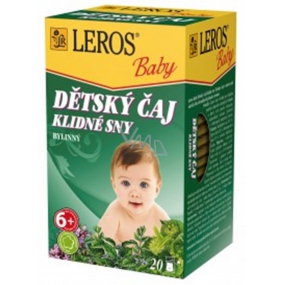 Leros Baby Klidné sny bylinný čaj pro děti 20 x 1,5 g