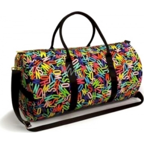 Moschino Dámská cestovní taška barevná 59 x 29 x 28 cm
