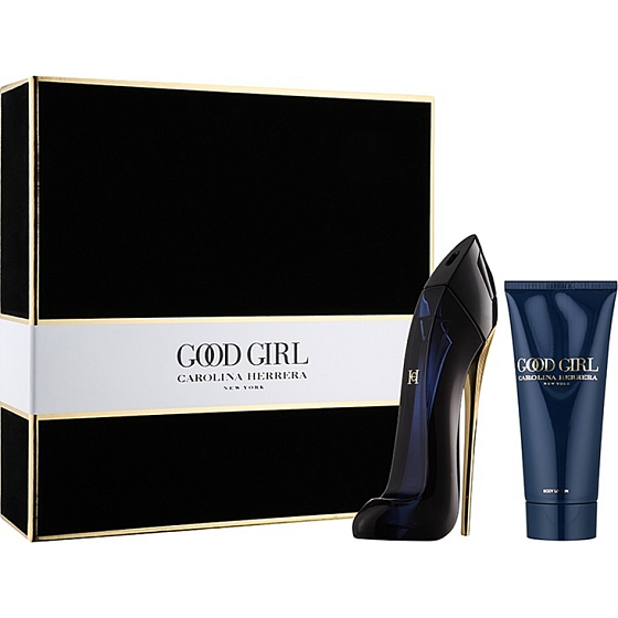 Carolina Herrera Good Girl parfémovaná voda pro ženy 80 ml + tělové mléko 100 ml, dárková sada 2017
