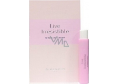 Givenchy Live Irresistible Blossom Crush toaletní voda pro ženy 1 ml s rozprašovačem, vialka