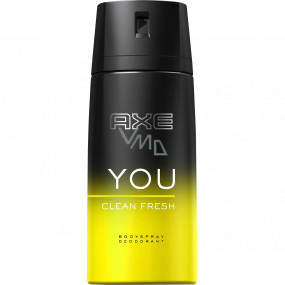 Axe You Clean Fresh deodorant sprej pro muže 150 ml