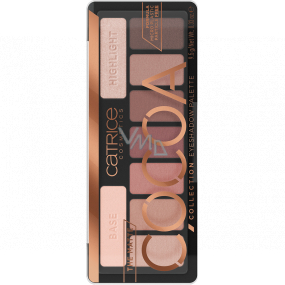 Catrice The Matte Cocoa Collection Eyeshadow Palette paleta očních stínů 010 Chocolate Lover 9,5 g