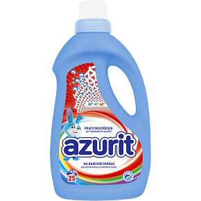 Azurit prací gel na barevné prádlo 25 praní, 1 l Azurit prací gel na barevné prádlo 25 praní, 1 l