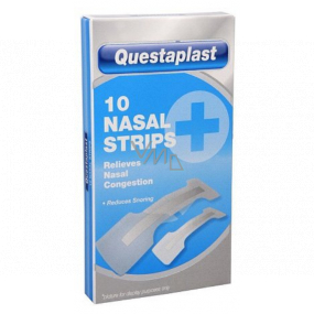 Questaplast Nasal Strips náplast proti chrápání 10 kusů