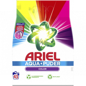 Ariel Aquapuder Color univerzální prací prášek na barevné prádlo 45 dávek 2,925 kg