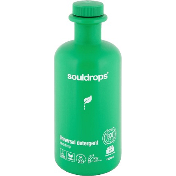Souldrops Universal Detergent Seadrop prací gel na barevné a bílé prádlo s vůní mořského vánku 20 dávek 1,3 l