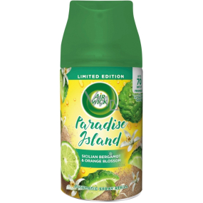 Air Wick FreshMatic Paradise Island Sicilian Bergamot & Orange Blossom - Sicilský bergamot a pomerančové květy náhradní náplň 250 ml