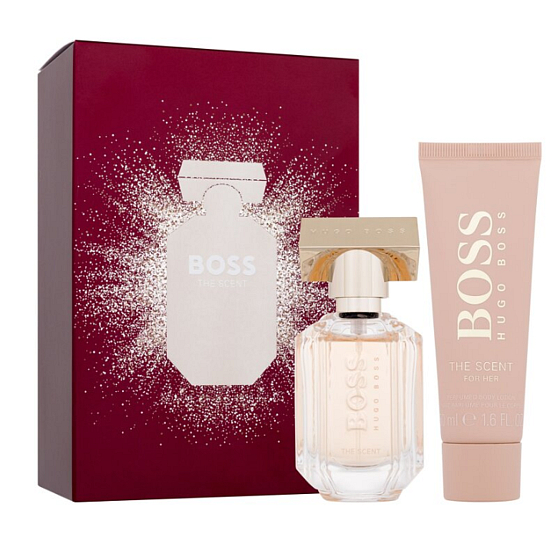 Hugo Boss The Scent for Her parfémovaná voda 30 ml + tělové mléko 50 ml, dárková sada pro ženy