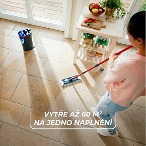 Vileda H2PRO plochý mop kompletní sada Vileda H2PRO plochý mop kompletní sada