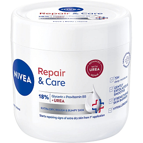 NIVEA tělový krém Repair & Care Urea 400 ml